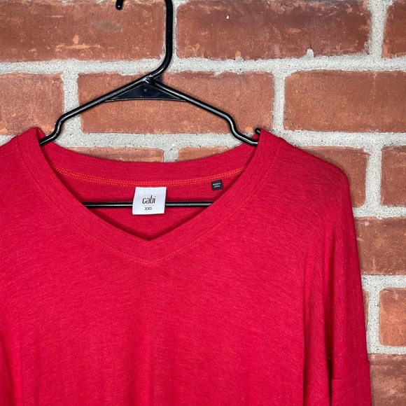 CAbi red long sleeve - Picture 2 of 3